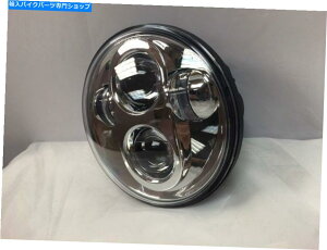 クロームパーツ 5 3/4 "デイメーカー交換用クロムプロジェクターLED電球ヘッドライト 5 3/4" DAYMAKER Replacement Chrome Projector LED Light Bulb Headlight