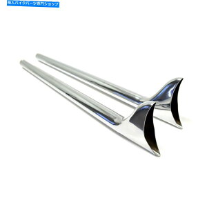 N[p[c z_CB750 CB900N`bp[{o[tBbVe[GL][Xg}t[pCv HONDA CB750 CB900 CHROME CHOPPER BOBBER FISHTAIL EXHAUST MUFFLER PIPES