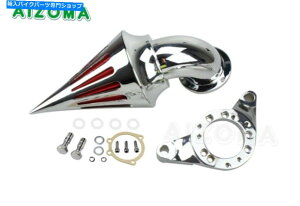 N[p[c CV Carb Delphi V-TwinprbgR[XpCNN[GAtB^[GAN[iLbg Billet Cone Spike Chrome Air Filter Air Cleaner Kit For CV Carb Delphi V-Twin