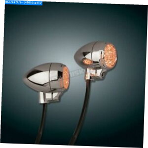 N[p[c NANZT[Ao[X^[o[XgLED}[J[Cg - 16-111A Show Chrome Accessories Amber Starburst LED Marker Light - 16-111A