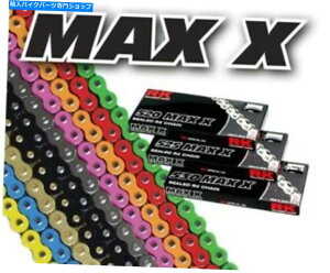 N[p[c RK 520őX`F[120NubN/N RK 520 Max X Chain 120 Links Black/Chrome