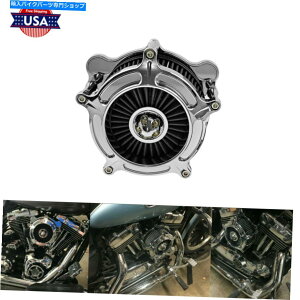 N[p[c Chrome CNCJbgGAN[i[O[ێtB^[tBbg00-07 Dyna Chrome CNC Cut Air Cleaner Grey Intake Filter Fit For Harley Touring 00-07 Dyna