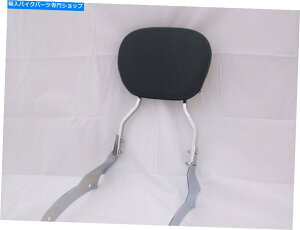 �N���[���p�[�c �V�������}�nV-STAR 650�J�X�^��Sissy Bar�o�b�N���X�gW /�u���b�N�p�b�h NEW Yamaha V-Star 650 Custom Sissy Bar Backrest w/ Black Pad�y���s�A���i�z