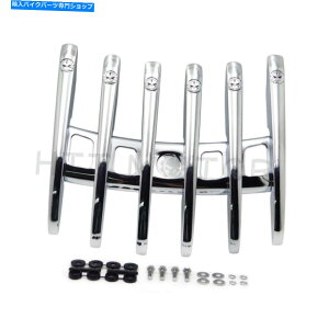 N[p[c Harley Touring Tour Paks Tour Packs Chrome SKÛ߂̃XeXgbvוSbN Stealth Top Luggage Rail Rack for Harley Touring Tour Paks Tour Packs Chrome Sku