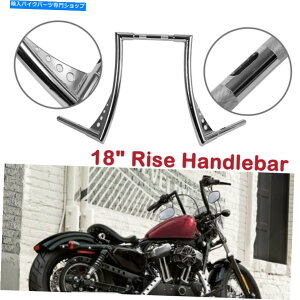 N[p[c Chrome 18C`RISE APEnK[1-1 / 4 ''n[bWo[tBbgn[[_rbh\JX^ Chrome 18 Inch Rise Ape Hangers 1-1/4'' Handlebar Fit For Harley Davidson Custom