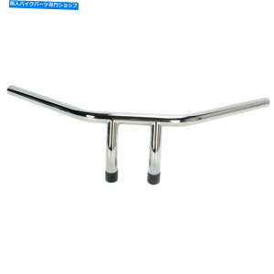 �N���[���p�[�c EMGO CHROME 6 T�o�[�n���h���o�[W /�f�B���v��| 07-93421 Emgo Chrome 6 T-Bar Handlebar w/ Dimples | 07-93421