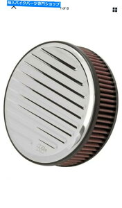N[p[c NOS KN RK-3911N[EhJX^GAN[i[rbg~92-98 BT SEALED NOS K&N RK-3911 CHROME ROUND CUSTOM AIR CLEANER BILLET MILL 92-98 BT