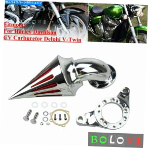N[p[c n[[_CiFXD FXDF FXDWĜ߂̃I[goCXpCNGAN[i[ێtB^[ Motorcycle Spike Air Cleaner Intake Filter For Harley Dyna FXD FXDB FXDF FXDWG