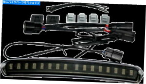 �N���[���p�[�c �J�X�^���_�C�i�~�N�X�N���[���n�C�}�E���g�c�A�[PAK LED���C�g�X���[�N14-20�n�[���[�_�r�b�h�\�� Custom Dynamics Chrome High Mount Tour Pak LED Light Smoke 14-20 Harley Davidson�y���s�A���i�z