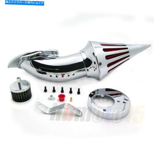N[p[c z_VTX1300 VTX 1300 1986- 2012pGAN[i[zCtB^[LbgXpCNN[ Air Cleaner Intake Filter Kit Spike Chrome For Honda Vtx1300 Vtx 1300 1986- 2012