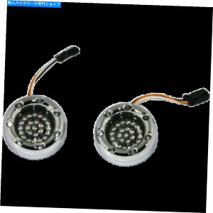 �N���[���p�[�c �J�X�^���_�C�i�~�N�X - BTRCAJAES - BULLET RINGZ LED�^�[���M���A�N���� Custom Dynamics - BTRCAJAES - Bullet Ringz LED Turn Signals, Chrome�y���s�A���i�z