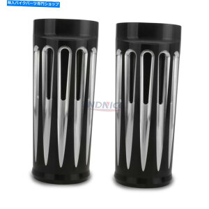 N[p[c vX2 "fB[vCNCJbgubNtH[Nu[cu[cpn[[c[O\tg\tg1984-2020 Plus 2" Deep CNC Cut Black Fork Boots cans for harley touring softail 1984-2020
