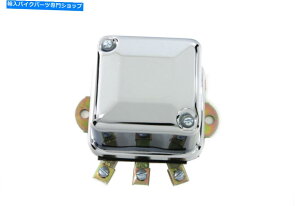 �N���[���p�[�c Chrome 6�{���g�̋@�B�I���M�����[�^�́AAccel�ɂ����Harley-Davidson�Ɏ��܂� Chrome 6 Volt Mechanical Regulator fits Harley-Davidson,by Accel�y���s�A���i�z