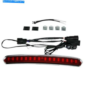 N[p[c JX^_CiN[nC}EgcA[PAK HMT LEDCgW /Y - CD-TP-LID-CR Custom Dyn Chrome High Mount Tour Pak HMT LED Light w/Red Lens - CD-TP-LID-CR