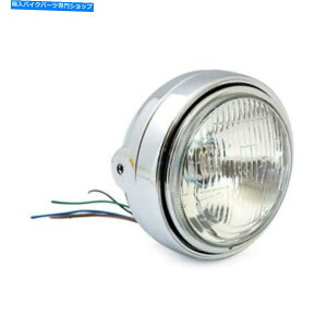 N[p[c Headlight Roadster 5 3/4 "AChromeAHarley - FtDavidson Headlight Roadster 5 3/4 ", Chrome, for Harley - Davidson with E - Approval