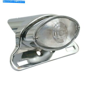 N[p[c ACgCateye ChromeAn[[ - Davidson E-Certified for Harley-Davidsoñ}EgtNAY Rear Light Cateye Chrome, Clear Lens with Mount For Harley-Davidson E-Certified