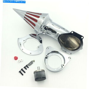 N[p[c 1995 - 2012N胔J800NVbNN̂߂̃XpCNGAN[i[ێLbg Spike Air Cleaner Intake Kits For 1995-2012 Kawasaki Vulcan 800 Classic Chrome