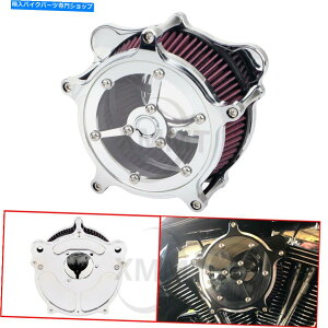 N[p[c n[[_Cib{uFXDF Electra Glide FlhtpN[GAN[i[zCtB^[ Chrome Air Cleaner Intake Filter for Harley Dyna Fat Bob FXDF Electra Glide FLHT