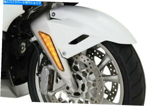 N[p[c GL1800S[hEBOAo[52-922Â߂̃NLED}[J[Cg\ Show Chrome LED Marker Light for GL1800 Gold Wing Amber 52-922A