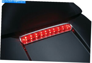 �N���[���p�[�c �N���A�L���c�A�[�p�b�N�ӂ��̌�Chrome 6706 Kuryakyn Tour-Pak Lid Light Chrome 6706�y���s�A���i�z