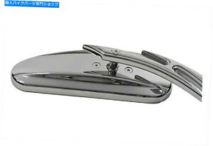 N[p[c fR~[ZbgrbgN[rbOcCXL 1965Abv Deco Mirror Set Billet Chrome Big Twin XL 1965-UP