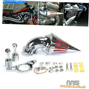 N[p[c n[[bJ[\tggĈ߂̃R[XpCNGAN[i[LbgzCtB^[ Cone Spike Air Cleaner Kit Intake Filter For Harley Rocker Softail Night Train