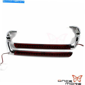 N[p[c AThobOLEDTCh}[J[Cgflhr fltr flht 2014Abv Rear Saddlebag Red LED Side Marker Light For Touring FLHR FLTR FLHT 2014-Up