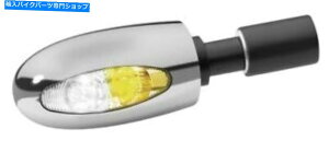 N[p[c NChBL1000}[J[CgzCg/Ao[N Kuryakyn BL1000 Marker Lights White/Amber Chrome
