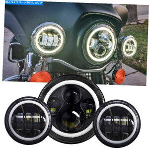 N[p[c Harley Street Glide Special Flhx 7 "LEDwbhCg+ 4.5"tHOpbVOCg For Harley Street Glide Special FLHX 7" LED Headlight + 4.5" Fog Passing Lights