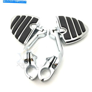 N[p[c Chrome 5 "OtbgyOLbg1.25"n[[_CiXg[gt@bg{upGWK[h Chrome 5" Long Foot Peg Kit 1.25" Engine Guard For Harley Dyna Street Fat Bob