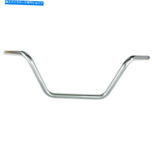 N[p[c Drag Shalloties Chrome Chrome Buckhorn Mid Handle BarpTBW | 0601-4182 Drag Specialties Chrome Buckhorn Mid Handlebar for TBW | 0601-4182