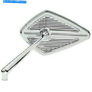 �N���[���p�[�c Arlen Ness�́A�n�[���[�̂��߂̍��T�C�h�N���[���_�C�������h�~���[0640-1198 Arlen Ness Left Side Chrome Diamond Mirror for Harley SOLD EACH 0640-1198�y���s�A���i�z