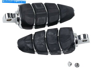 N[p[c NCLLleBbNN[tbgyOw /j}EgA_v^[i4316j Kuryakyn Kinetic Chrome Footpegs w/Male Mount Adapter (4316)