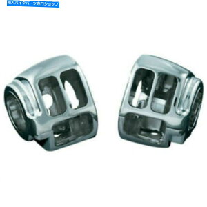 N[p[c 2011-14n[[\tg_Ci[̂߂̃NCR1747N[XCb`nEWO Kuryakyn 1747 Chrome Switch Housing for 2011-14 Harley Softails & Dynas