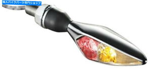 N[p[c NAL}CNH`N[RLMW //Ao[LEDi2543j Kuryakyn Micro Rhombus Chrome RL Turn Signal w/Red/Amber LEDs (2543)