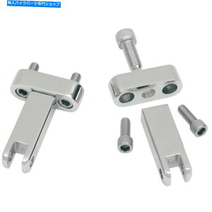 N[p[c hbOXyV[qPEG}EgLbg1993-2017n[[c[ON Drag Specialties Passenger Foot Peg Mount Kit 1993-2017 Harley Touring Chrome