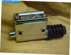 N[p[c n[[A\teCFLSTA86-87ANtVNAu[L}X^[V_[ Harley,Softail FLST,86-87, new chrome rear brake master cylinder with boot