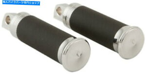 N[p[c n[hhCuNVbNtbgyO HARDDRIVE Chrome Shock Foot Pegs