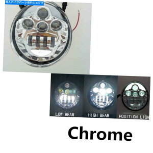 N[p[c Harley V-Rod / Street Rod LEDvWFNVwbhCgƒԏ̃vN For Harley V-Rod / Street Rod LED Projection Headlight and Parking Lamp Chrome