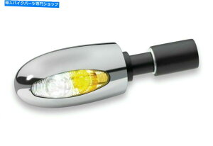 �N���[���p�[�c �N�����}��2556 BL 1000�A�z���C�g/�A���o�[�A�N���� Kuryakyn by Kellerman 2556 BL 1000, White/Amber, Chrome