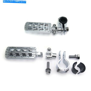 �N���[���p�[�c Suzuki Boulevard M90 S50 M50Z�̂��߂�CNC 1 1.25�x�z�I�ȑ��Ղ̃��X�g�L�b�g�N���� CNC 1 1.25 Dominator Footpeg rest Kit Chrome For SUZUKI BOULEVARD M90 S50 M50Z�y���s�A���i�z