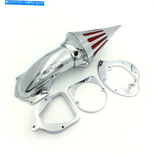 N[p[c z_VhEXsbgACE 750 98Abv̂߂̃NXpCNGAN[i[LbgzCtB^[ Chrome Spike Air Cleaner Kit Intake Filter For Honda Shadow Spirit ACE 750 98-UP