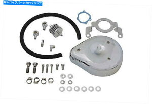 N[p[c ܃hbvGAN[i[LbgX[YN[tBbgn[[ - _rbh\ Tear Drop Air Cleaner Kit Smooth Chrome fits Harley-Davidson