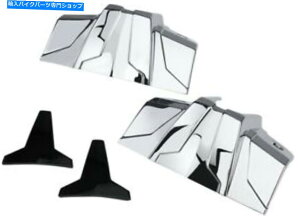 N[p[c CiRO 70000N^ybgt^[ubNJo[̃n[[c[OobO07-16 Ciro 70000 Chrome Tappet Lifter Block Covers For Harley Touring Baggers 07-16