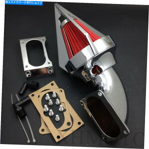 N[p[c ׂĂ̐vulcan 2000 Classic Lt̂߂Chrome ConeXpCNGAN[iLbg̐ێ Chrome Cone Spike Air Cleaner kit intake For All Kawasaki Vulcan 2000 Classic LT