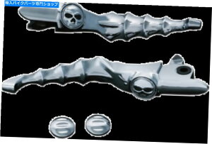 �N���[���p�[�c �N���C���L���]���r���o�[1721�N���� Kuryakyn Zombie Levers 1721 Chrome