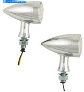 N[p[c n[hhCuN - NAY~jAo[LED}[J[Cg HARDDRIVE Chrome - Clear Lens Mini Amber LED Marker Light