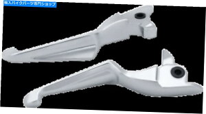 クロームパーツ Kuryakyn Chrome Boss Blade Levers - 1986 Kuryakyn Chrome Boss Blade Levers - 1986