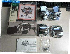 �N���[���p�[�c Nos Harley Davidson Chrome�X�C�b�`�n�E�W���O�Z�b�g96-���Flht Classic 70223-96a NOS Harley Davidson Chrome Switch Housing Set 96-Later FLHT Classic 70223-96A