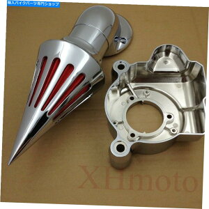 N[p[c 2014n[[_rbh\GNgOChFlhtcu ChromẽXpCNGAN[iLbg Spike Air Cleaner Kits for 2014 Harley Davidson Electra Glide FLHTCU Chrome